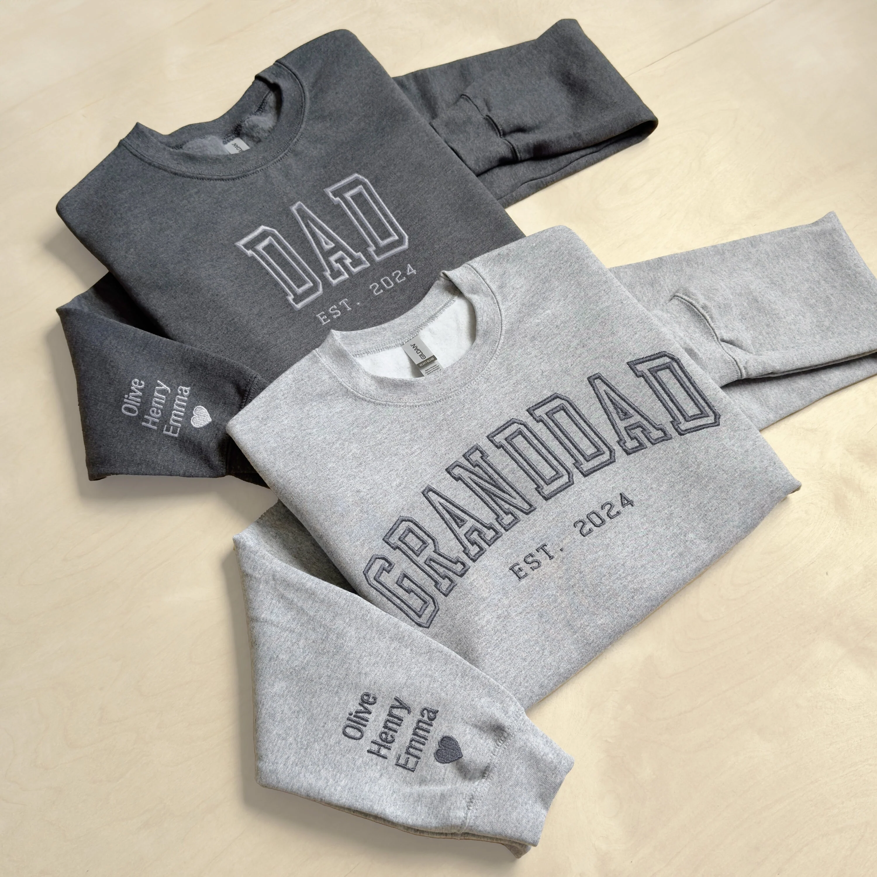 Classic Varsity Dad Embroidered Sweatshirt - Image 4
