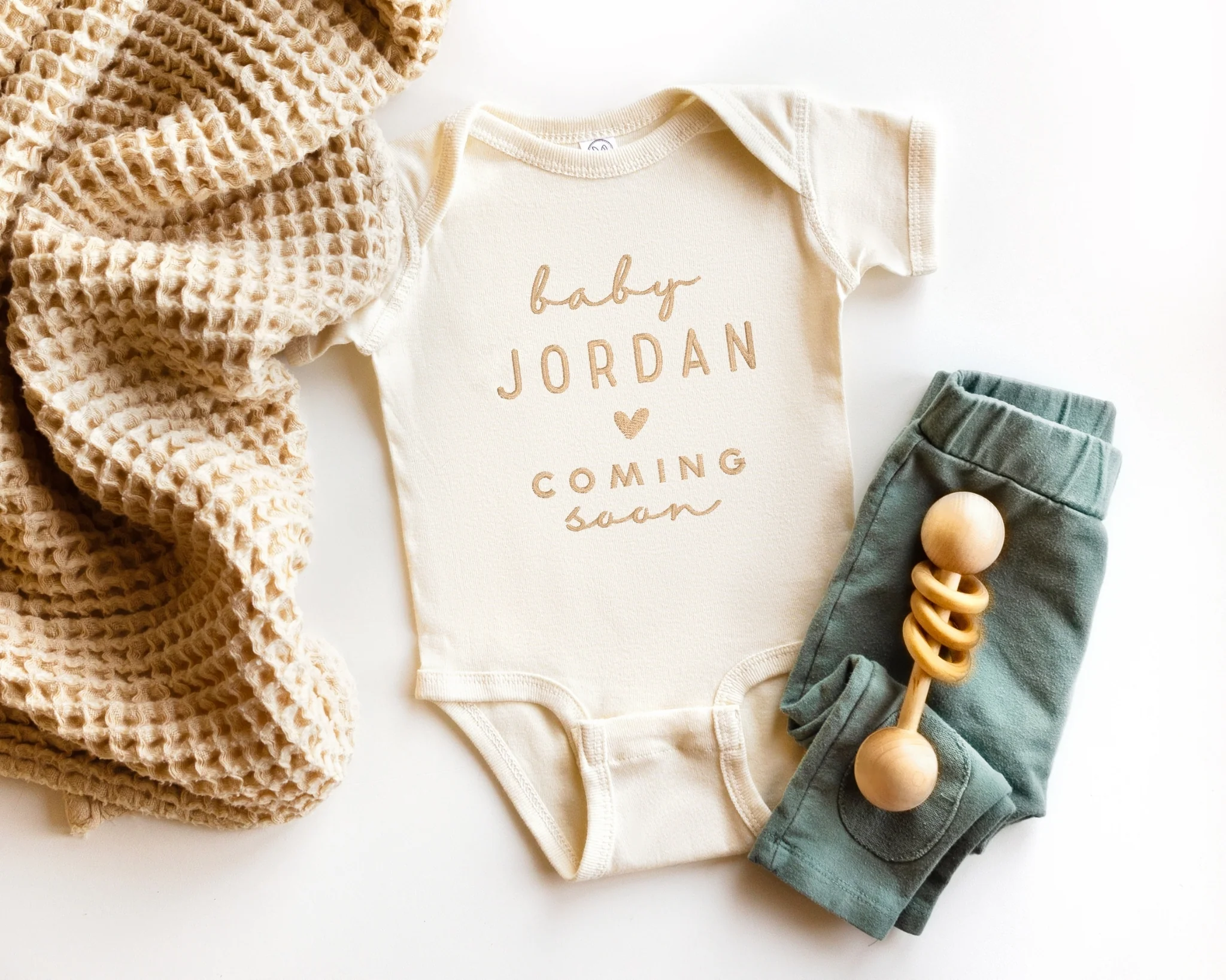 Coming Soon Embroidered Bodysuit - Image 6