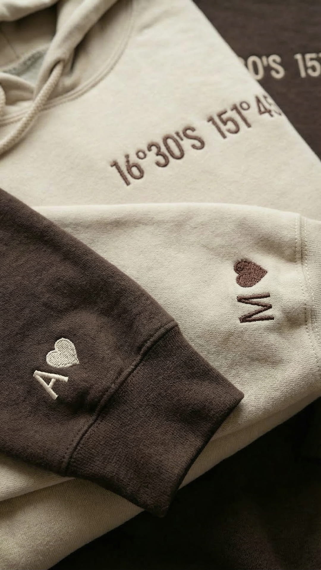 Custom Embroidered Coordinates Sweatshirt - Image 10