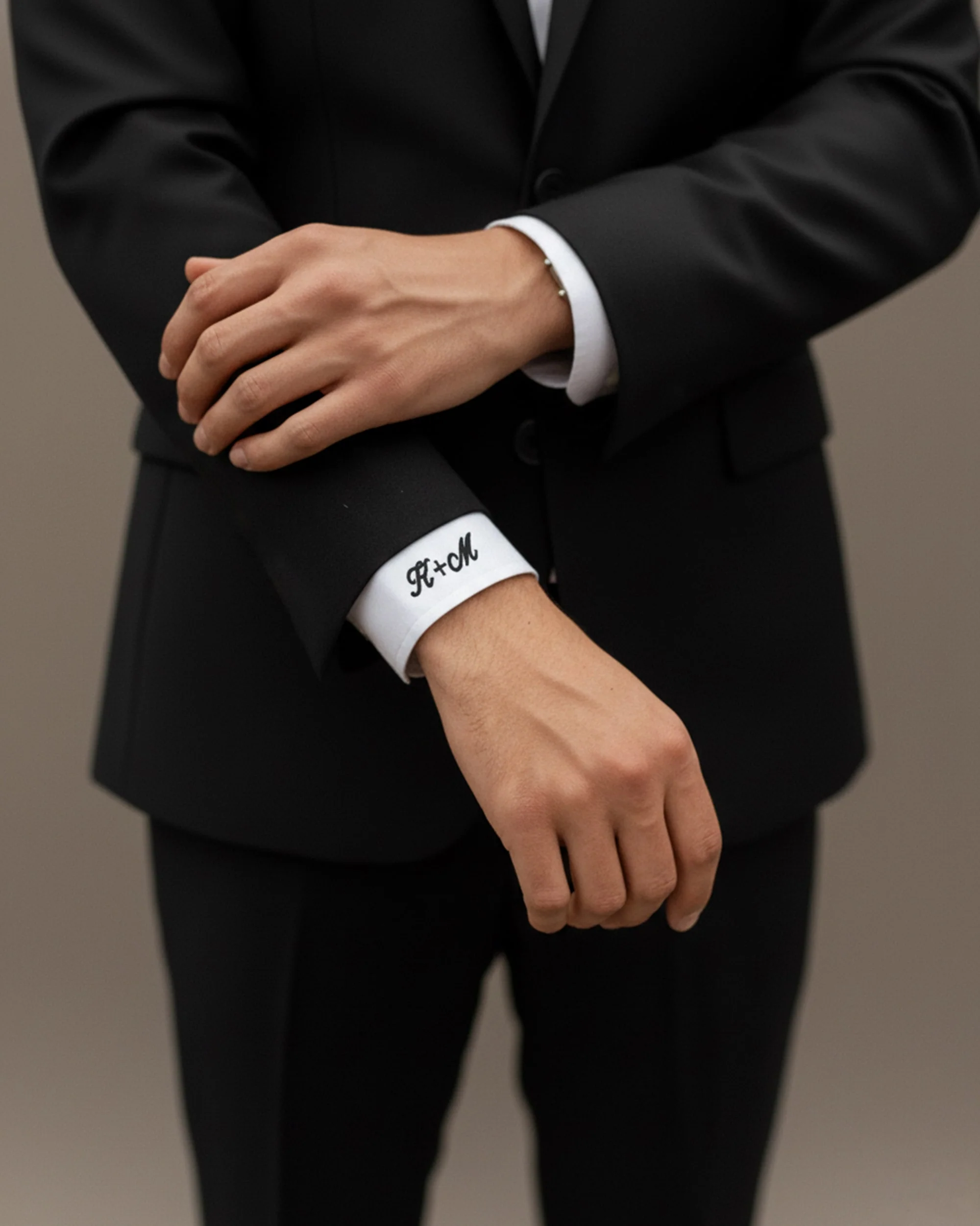 Initialed Cuff Stretch Woven Shirt - Image 7