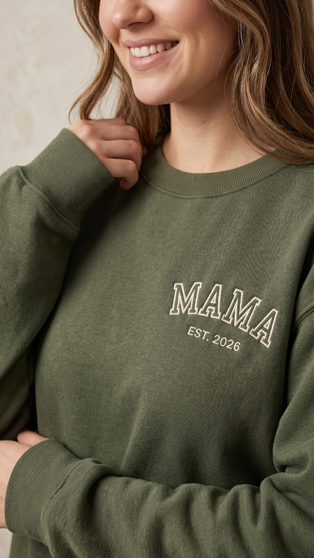 Matching Family Sweatshirts | Personalized Mama, Dad, Sibling & Baby Titles, Est. Years - Adult - Image 6