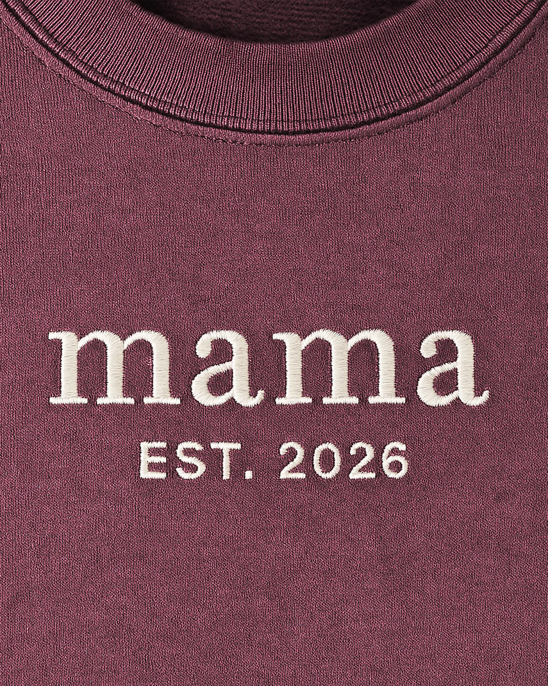 Minimal Mama Embroidered Sweatshirt - Image 5