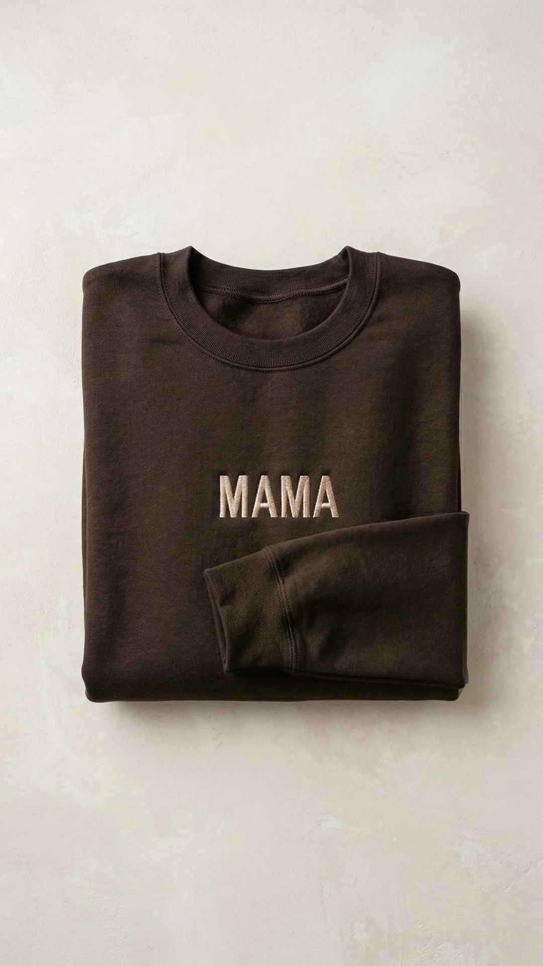 Minimalist Mama & Mini Embroidered Sweatshirt | Adult MAMA - Image 4