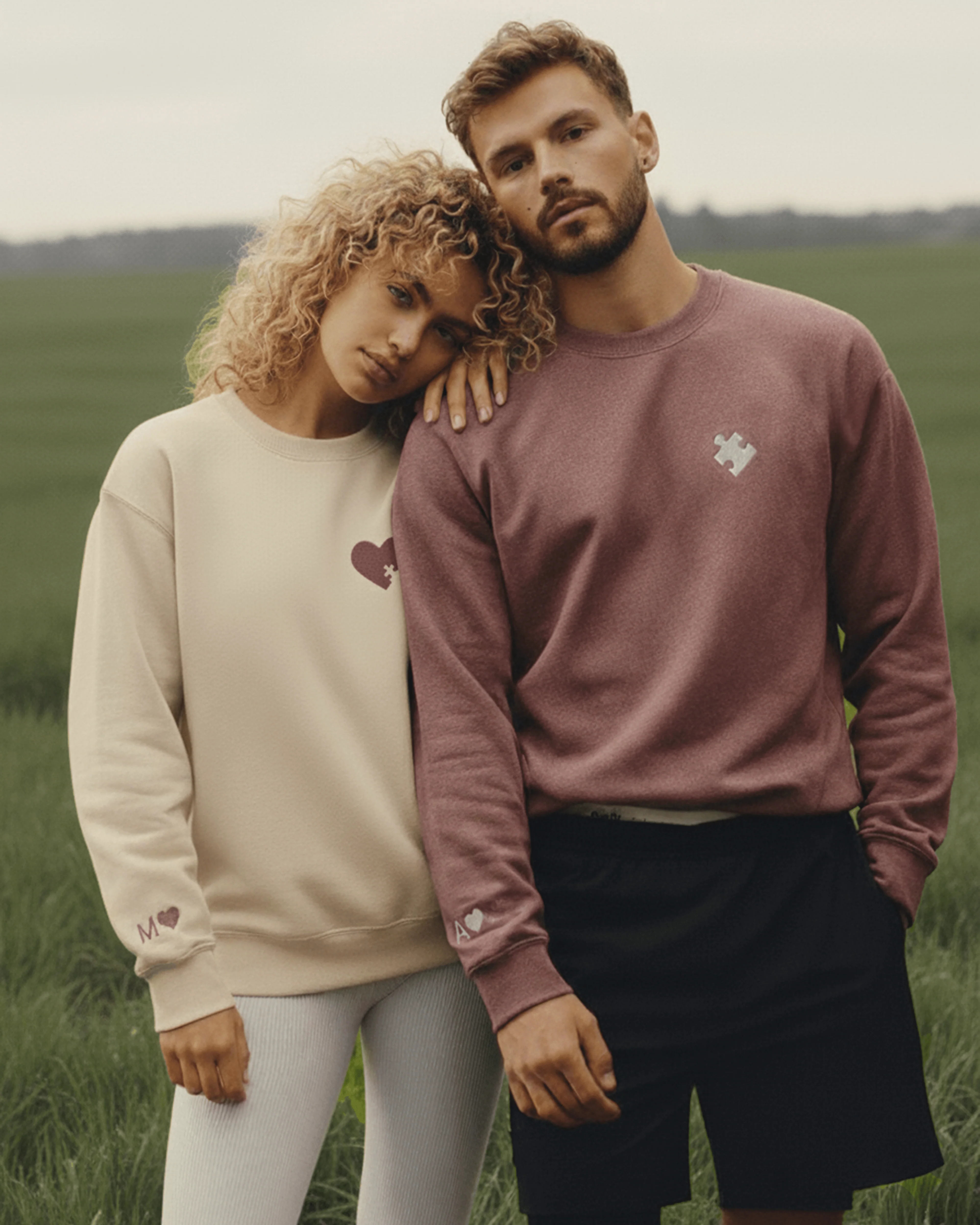 Puzzle Piece Embroidered Sweatshirt - Image 8