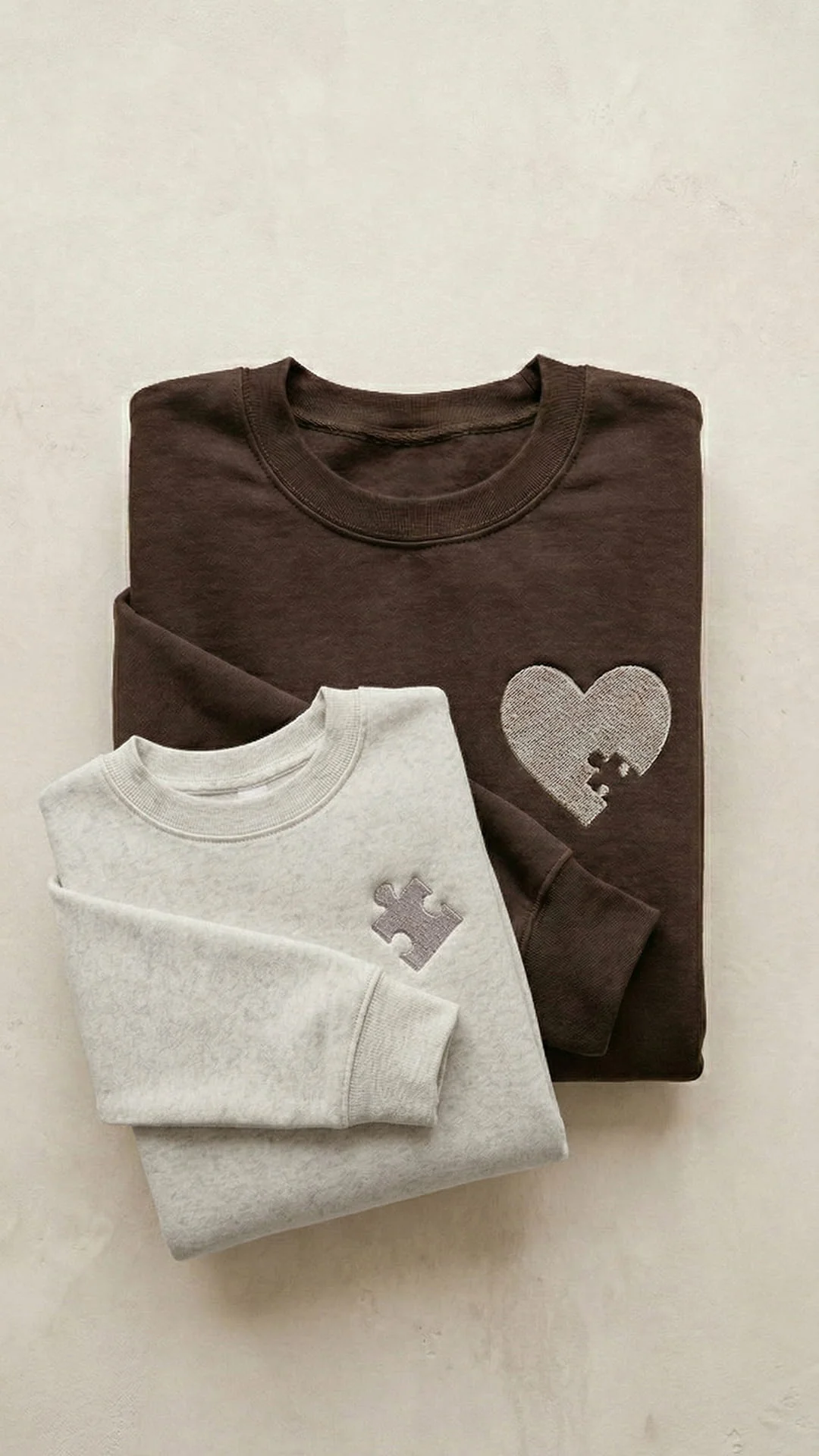 The Puzzle Piece Mama & Mini Keepsake Box | Matching Embroidered Mother & Child Gift Set - Image 8